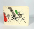 Carton d'invitation à la galerie Maeght 1961. Joan Miró