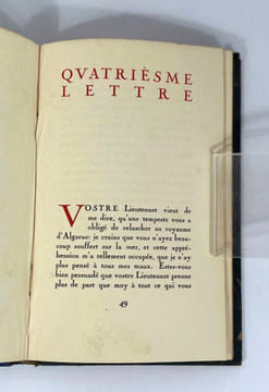 Lettres d'amour de la religieuse portugaise. Mariana Alcoforado