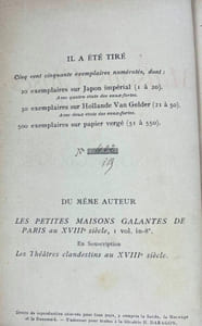Les maisons closes au XVIIIe siècle. Académies de filles et courtières d'amour, maisons clandestines, matrones, mères abbesses, appareilleuses et proxénètes