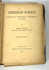 Christian Science. With Notes Containing Corrections To Date. Mark Twain