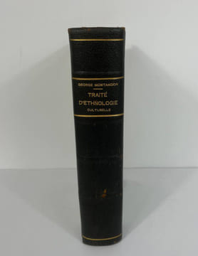 Ologénèse culturelle. Traité d'ethnologie cyclo-culturelle et d'ergologie systématique. George Montandon