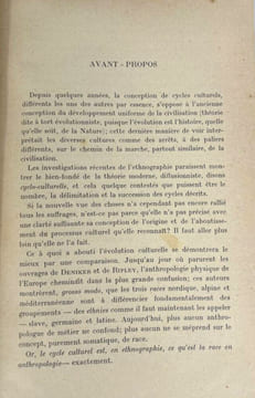 Ologénèse culturelle. Traité d'ethnologie cyclo-culturelle et d'ergologie systématique. George Montandon