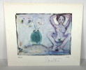 Lot de 2 lithographies de 1990, signées et numérotées. Jean-Claude Prêtre