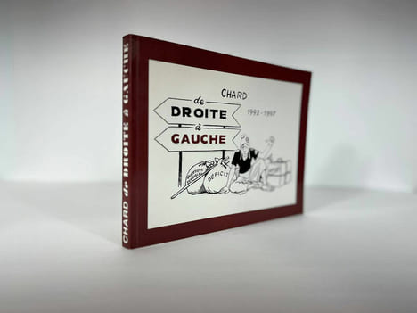 De droite à gauche : 1993-1997. 215 dessins publiés dans Rivarol [signé]. Françoise Pichard (Chard)