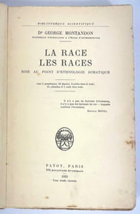 La race, les races. Mise au point d'ethnologie somatique