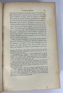 Histoire des institutions politiques de l'ancienne France. La monarchie franque. Numa Denis Fustel de Coulanges