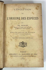 L'évolution et l'origine des espèces