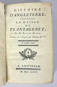 Histoire d'Angleterre, contenant la maison de Plantagenet, vol. 3 et 4