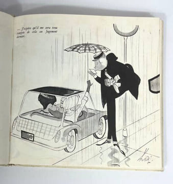 Les parisiennes au volant. Kiraz [Edmond Kirazian]