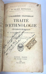 Ologénèse culturelle. Traité d'ethnologie cyclo-culturelle et d'ergologie systématique