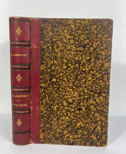 Philosophie de David Hume [relié et signé]