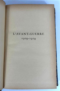 La guerre de trente ans. Destin d'un âge, 1909-39. Henri Massis