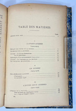 La guerre de trente ans. Destin d'un âge, 1909-39. Henri Massis
