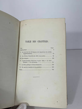 Les finances et la politique. De l'influence des institutions politiques et de la législation financière sur la fortune publique. Auguste-Casimir ...