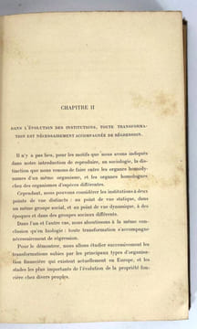 L'évolution régressive en biologie et en sociologie. Jean Demoor, Jean Massart et Émile Vandervelde