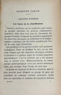 Les races humaines et leur répartition géographique