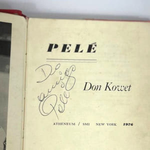 Pelé by Don Kowet [signé par Pelé / signed by Pelé]
