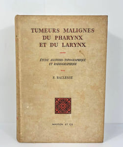 Tumeurs malignes du pharynx et du larynx. Étude anatomo-topographique et radiographique