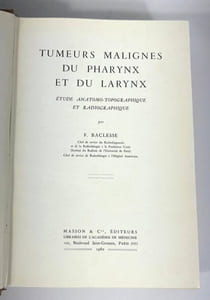 Tumeurs malignes du pharynx et du larynx. Étude anatomo-topographique et radiographique