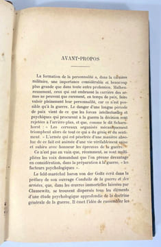 La puissance de la personnalité à la guerre. Étude d'après Clausewitz. Hugo von Freytag-Loringhoven