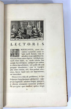 Quinti Horatii Flacci Opera. Horace, Iohannes Pine [John Pine]