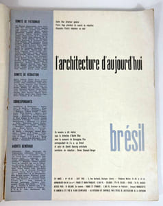 L'architecture aujourd'hui: Brésil, no 42-43, août 1952
