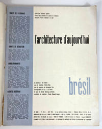 L'architecture aujourd'hui: Brésil, no 42-43, août 1952