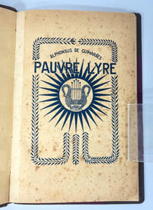 Pauvre lyre [signé]