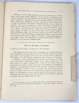 Les idées sur la physiographie sud-américaine (évolution des idées), avec deux cartes géographiques. Francisco Jaguaribe Gomes de Mattos