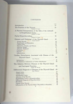 Clinics of George W. Crile & associates. The Thyroid Gland