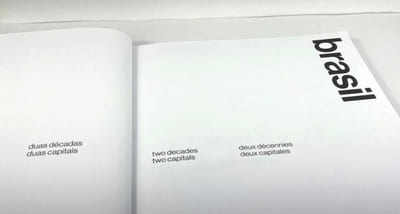 Brasil. Two Decades, Two Capitals / Duas décadas, duas capitais / Deux décennies, deux capitales