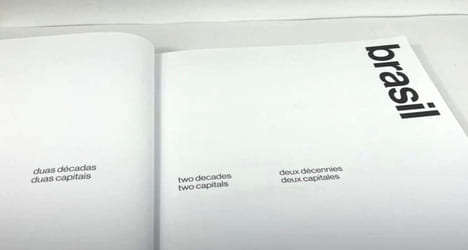 Brasil. Two Decades, Two Capitals / Duas décadas, duas capitais / Deux décennies, deux capitales. Jankiel Gonczarowska