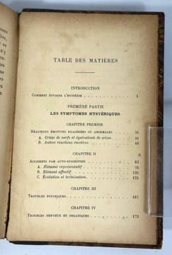L'hystérie et les hystériques. Paul Hartenberg