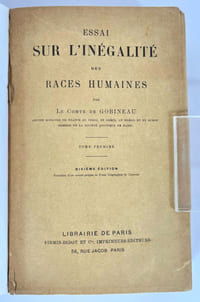 Essai sur l'inégalité des races humaines