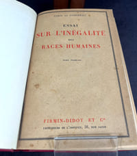 Essai sur l'inégalité des races humaines