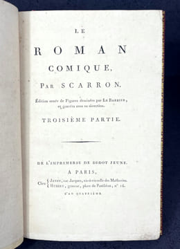 Roman comique. Paul Scarron