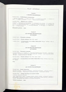 L'univers philosophique. Tome I de l'Encyclopédie philosophique universelle