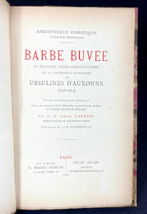 Barbe Buvée en religion, Sœur Sainte-Colombe et la prétendue possession des Ursulines d'Auxonne (1658-1663)
