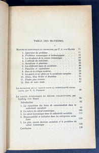 L'économie dirigée en régime collectiviste. Études critiques sur les possibilités du socialisme