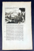 4 pages avec gravures (pages with engravings) de "De Nieuwe en Onbekende Weereld of Beschryving van America en 't Zuid-Land": cannibalisme, singe à ...
