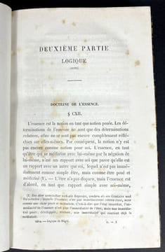 Logique de Hégel. Friedrich Hegel, A. Véra