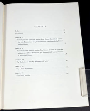 The Dag Hammarskjold Library: Gift of the Ford Foundation. United Nations