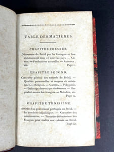 Histoire du Brésil, contenant Un précis des Événements les plus remarquables, depuis sa découverte; la Description des mœurs, des coutumes et de la religion des habitants; des Observations sur la nature du sol, du climat, des Productions Naturelles et des cultures coloniales; suivi d'un Tableau du Commerce intérieur et extérieur de cette colonie; de la réduction de ses monnaies en livres sterling et en roubles d'argent; de quelques avis de l'auteur sur les moyens de préserver la santé en passant au Brésil ou autres climats du Tropique, etc. etc.
