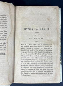 Voyage aux provinces brésiliennes du Pará et des Amazones en 1860, précédé d'un rapide coup d’œil sur le Littoral du Brésil