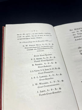 Wetboek voor de hooge graden van de Orde der Vrije-metselaren, in het Koningrijk der Nederlanden en onderhoorige landen en koloniën [Code of Law for ...