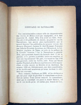 Le naturalisme et les soirées de Médan. Les marges - cahier de printemps MCMXXX. Eugène Montfort (dir.), collectif