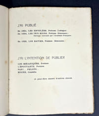 Les diabolesques. Poèmes