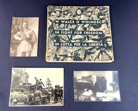 W Walce O Wolnosc / In Fight For Freedom / In Lotta Per La Libertà

+ three original Polish WW2 pictures, including a photograph of Marshal Jozef ...