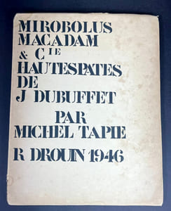 Mirobolus, Macadam & cie. Hautes pâtes de Jean Dubuffet