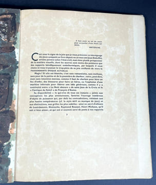 Mirobolus, Macadam & cie. Hautes pâtes de Jean Dubuffet. Michel Tapié, Jean Dubuffet